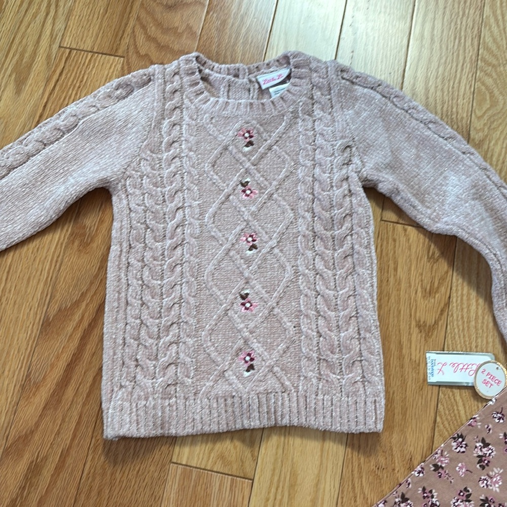 2 piece winter outfit- pants and sweater